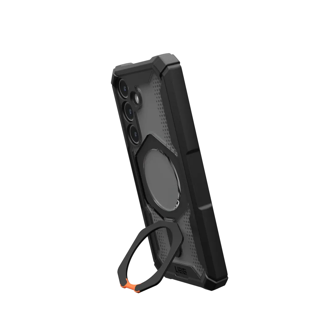 UAG Plasma XTE Case with Kickstand Samsung S24 Standard 5G 6.2 - Black Orange - Mac Addict