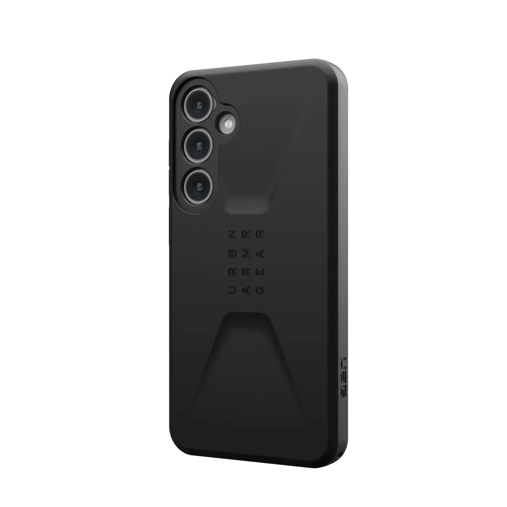 UAG Civilian Slim Tough Case Samsung S24 Standard 5G 6.2 - Black - Mac Addict