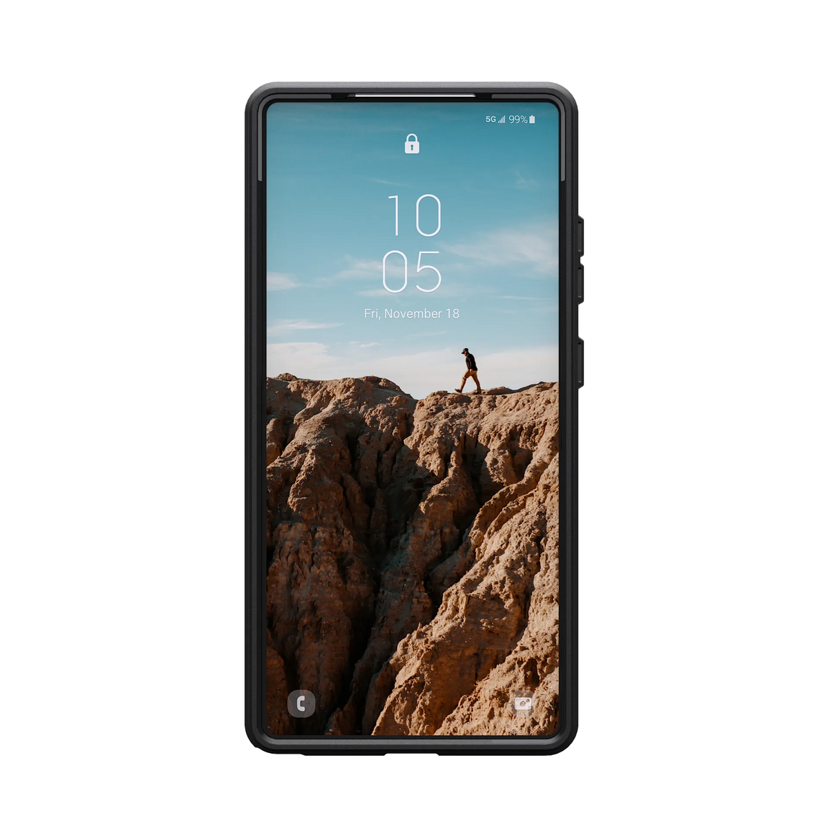 UAG Civilian Case & Magnet Samsung S25 Ultra 5G 6.9 - Black