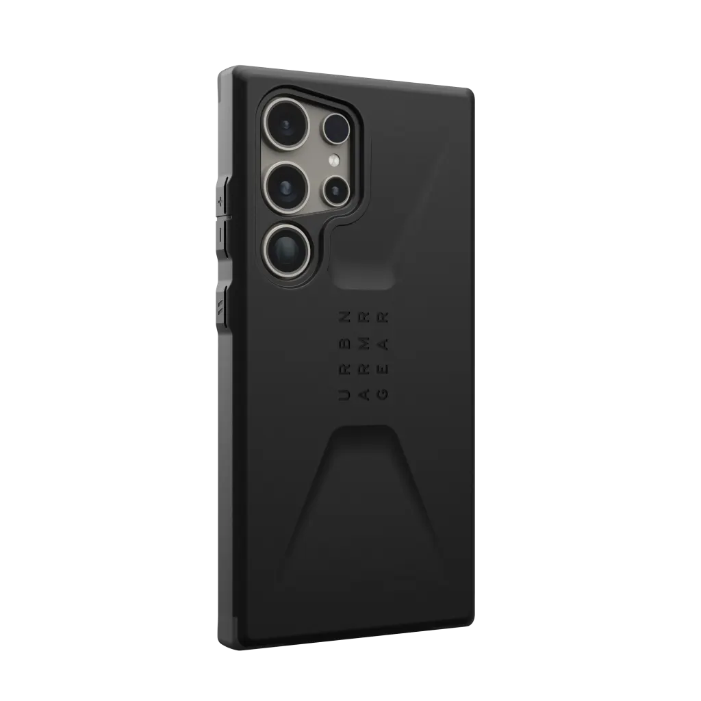 UAG Civilian Slim Tough Case Samsung S24 Ultra 5G 6.8 - Black - Mac Addict