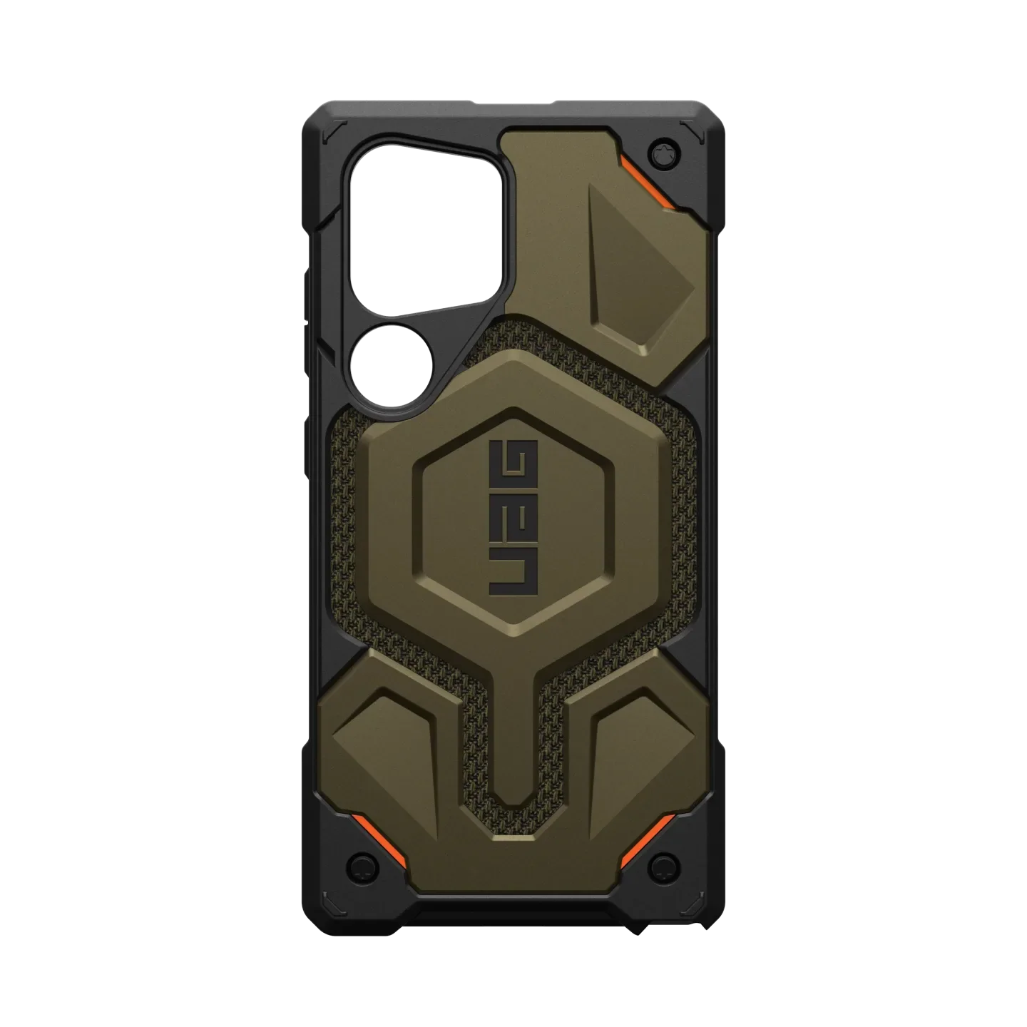 UAG Monarch Pro Rugged Case & Magnet Samsung S24 Ultra 5G 6.8 - Kevlar Green - Mac Addict