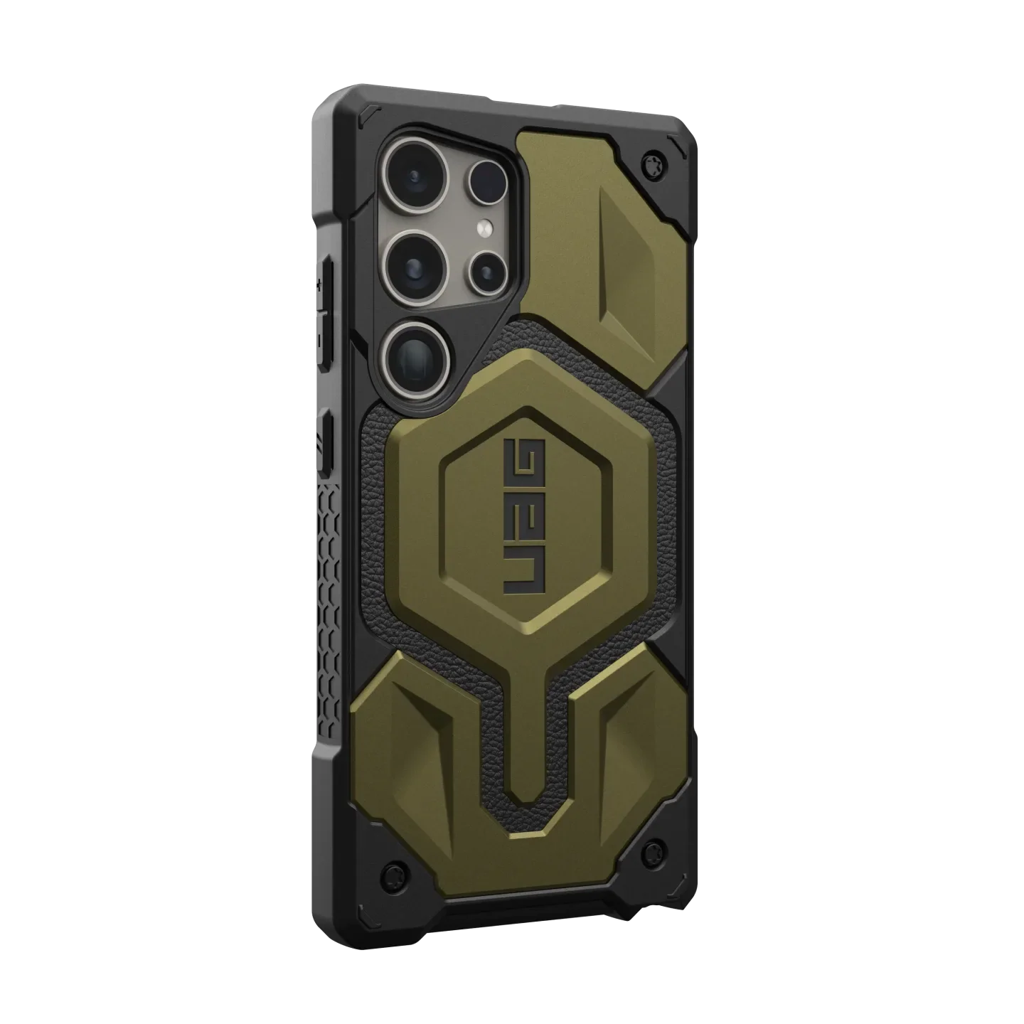 UAG Monarch Pro Rugged Case & Magnet Samsung S24 Ultra 5G 6.8 - Oxide - Mac Addict