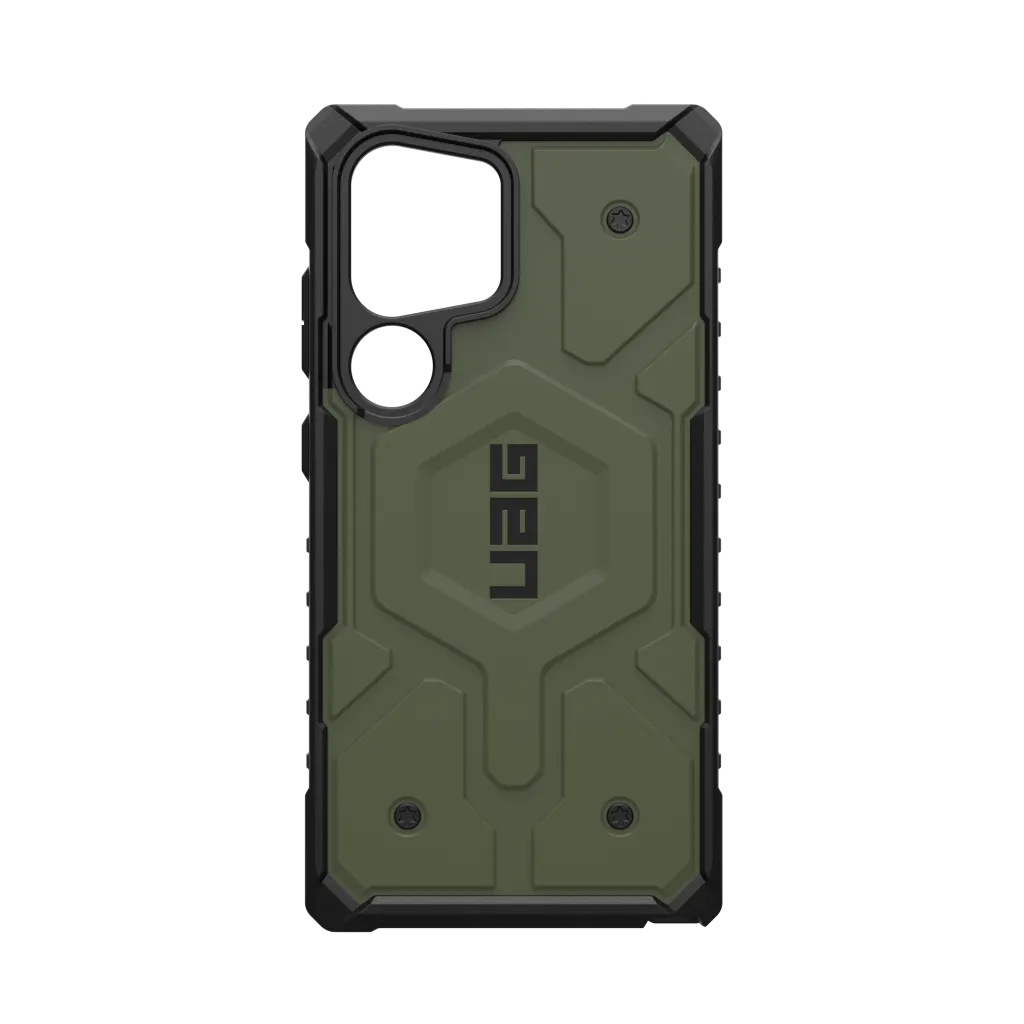 UAG Pathfinder Magsafe Rugged Case Samsung S24 Ultra 5G 6.8 - Olive - Mac Addict