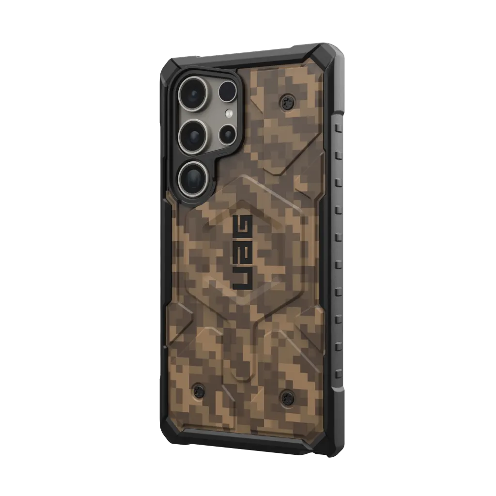 UAG Pathfinder Magsafe Rugged Case Samsung S24 Ultra 5G 6.8 - Camo Dark Earth - Mac Addict