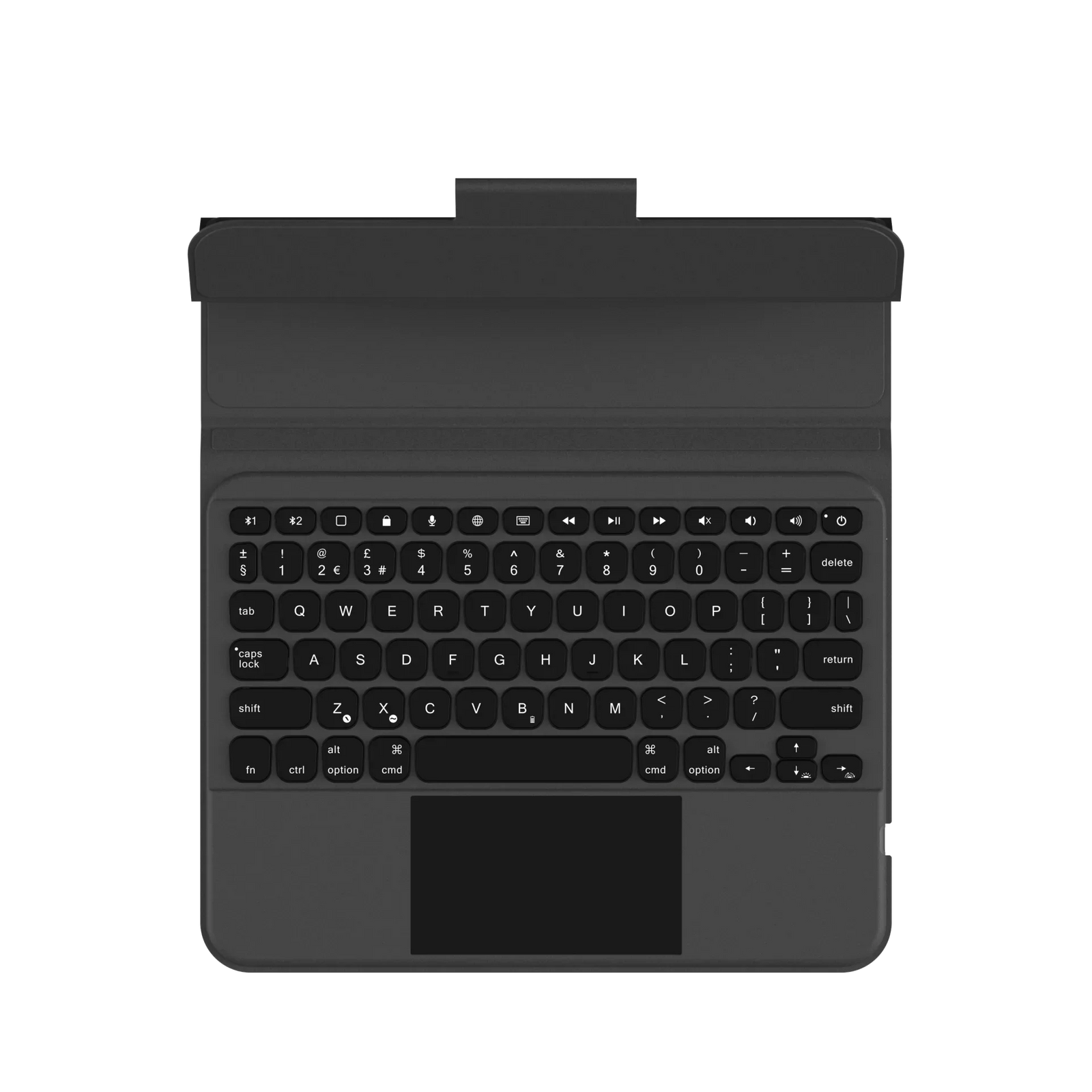 UAG Rugged Bluetooth Keyboard & Trackpad Case iPad 10.2 - Black