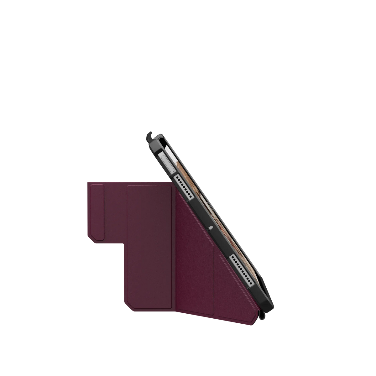 UAG Essential Armor Folio Rugged Case iPad Air 11 M2 & M3 / Air 4th & 5th - Bordeaux - Mac Addict