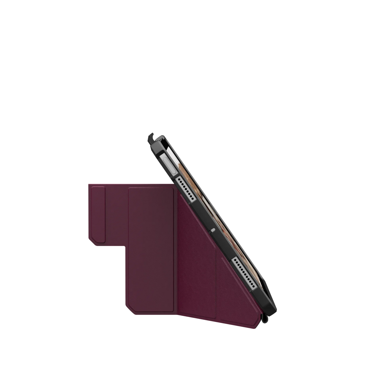 UAG Essential Armor Folio Rugged Case iPad Air 11 M2 & M3 / Air 4th & 5th - Bordeaux - Mac Addict