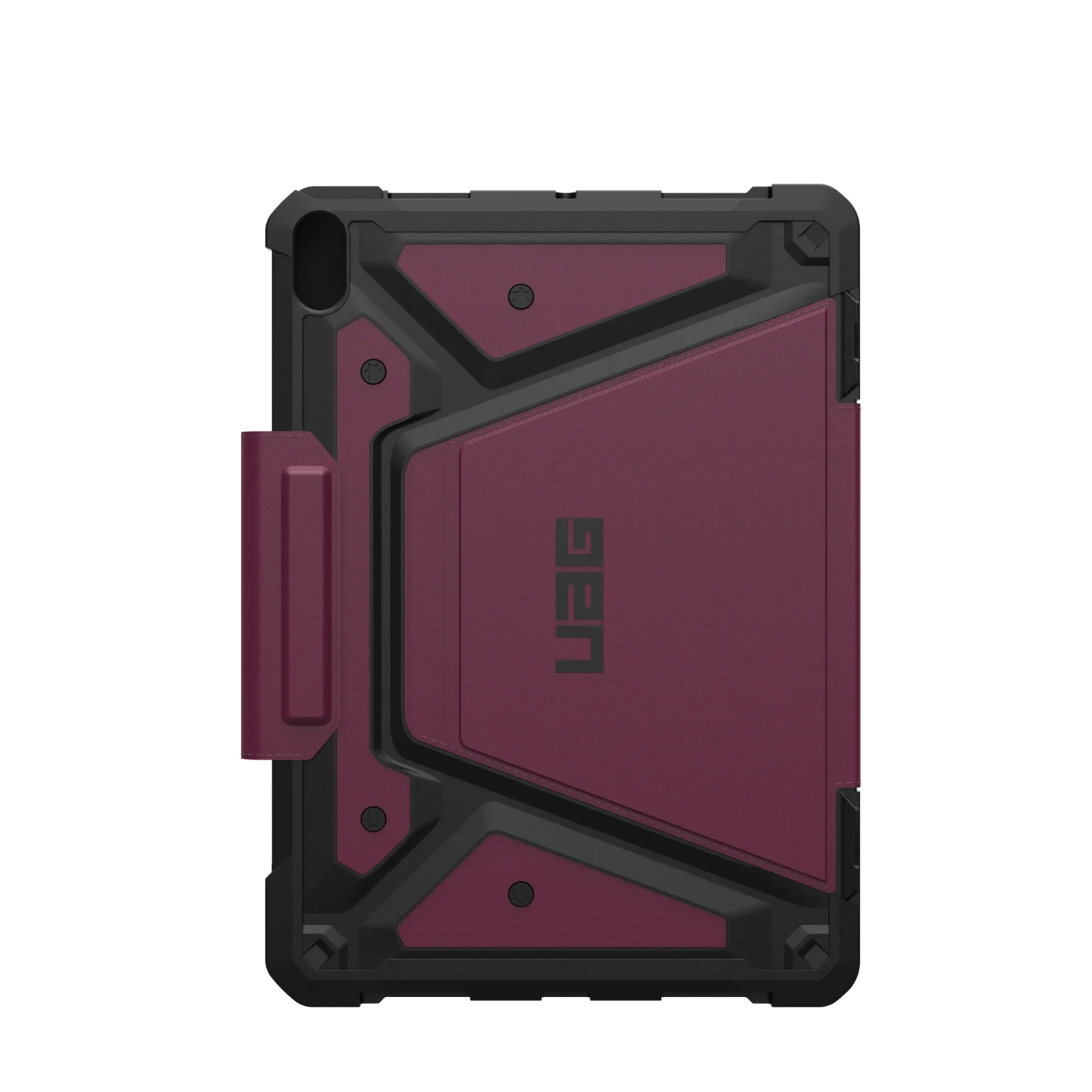 UAG Metropolis SE Folio Rugged Case iPad Air 11 M2 & M3 / Air 4th & Air 5th - Bordeaux Maroon - Mac Addict