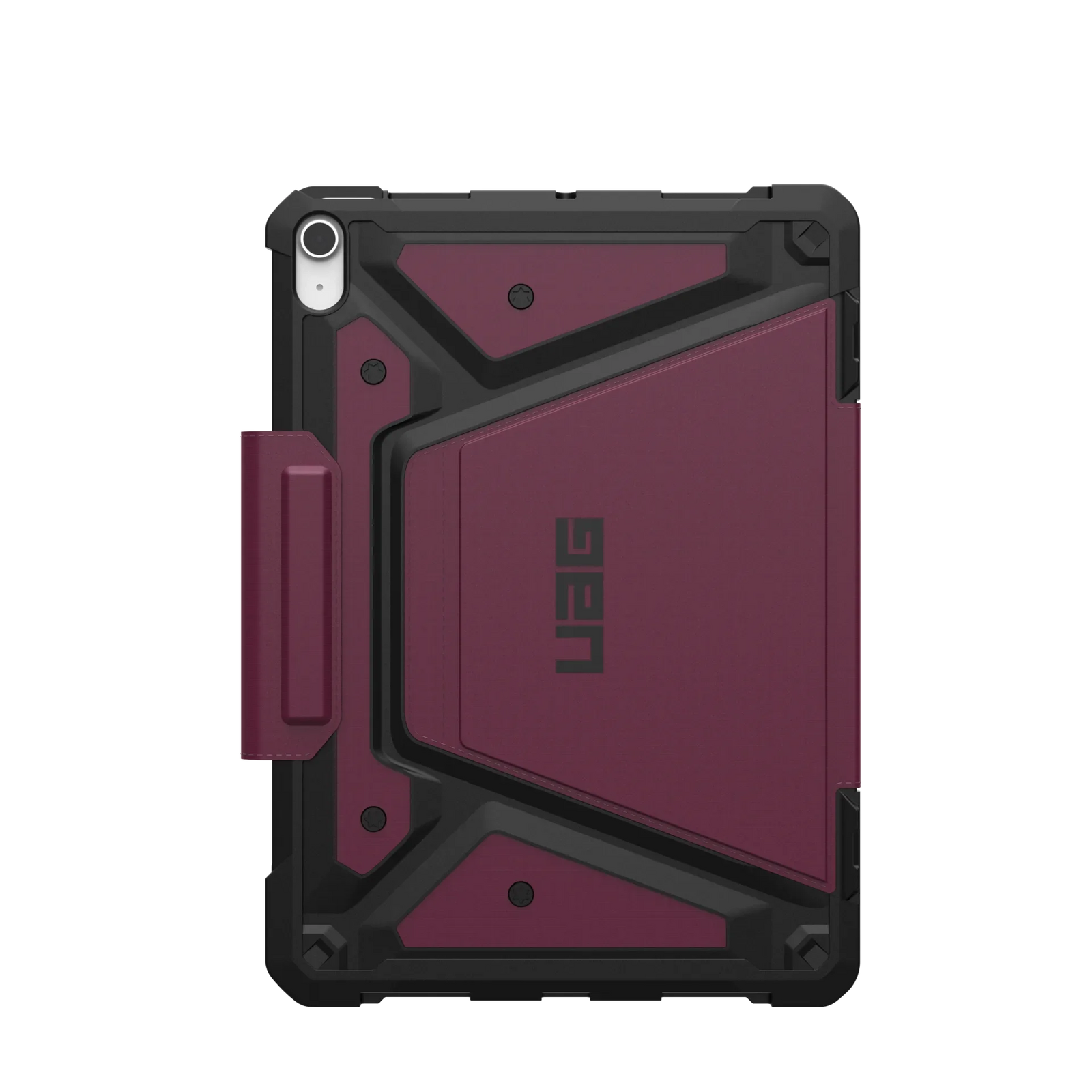 UAG Metropolis SE Folio Rugged Case iPad Air 11 M2 & M3 / Air 4th & Air 5th - Bordeaux Maroon - Mac Addict