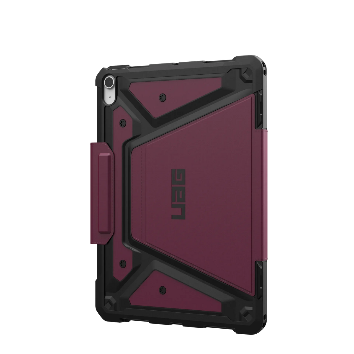 UAG Metropolis SE Folio Rugged Case iPad Air 11 M2 & M3 / Air 4th & Air 5th - Bordeaux Maroon - Mac Addict