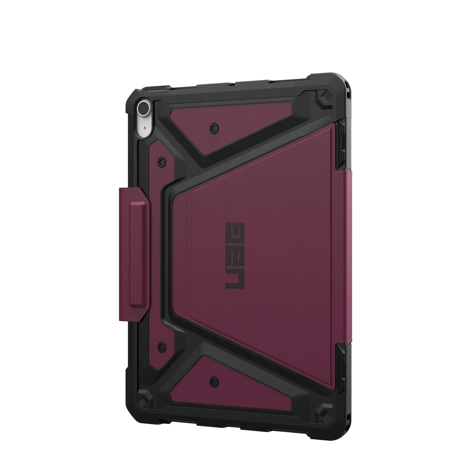UAG Metropolis SE Folio Rugged Case iPad Air 11 M2 & M3 / Air 4th & Air 5th - Bordeaux Maroon - Mac Addict