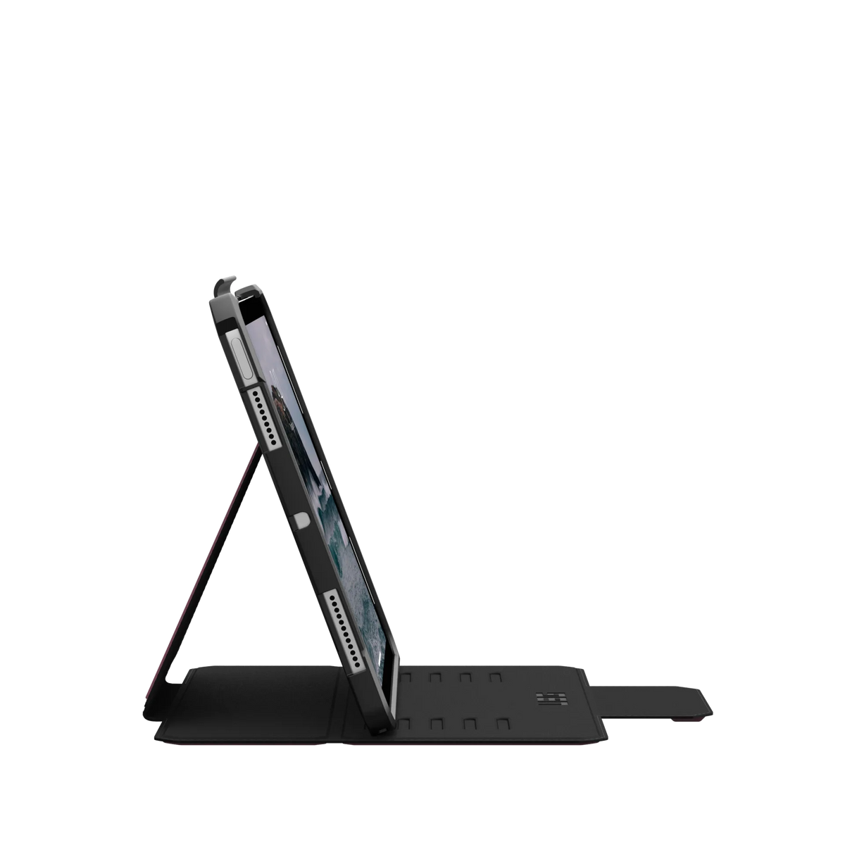 UAG Metropolis SE Folio Rugged Case iPad Air 11 M2 & M3 / Air 4th & Air 5th - Bordeaux Maroon - Mac Addict