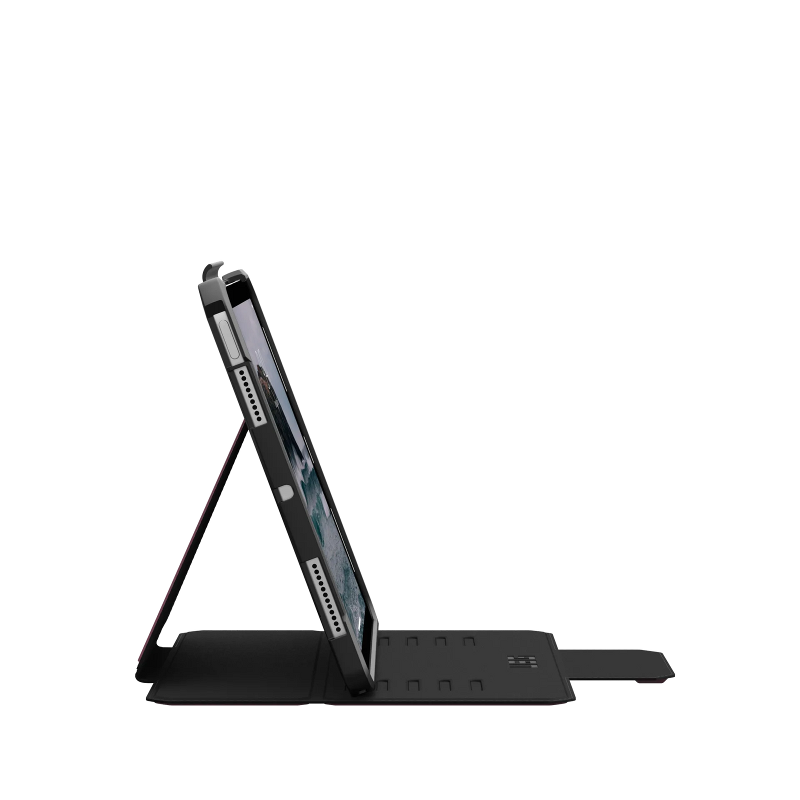 UAG Metropolis SE Folio Rugged Case iPad Air 11 M2 & M3 / Air 4th & Air 5th - Bordeaux Maroon - Mac Addict