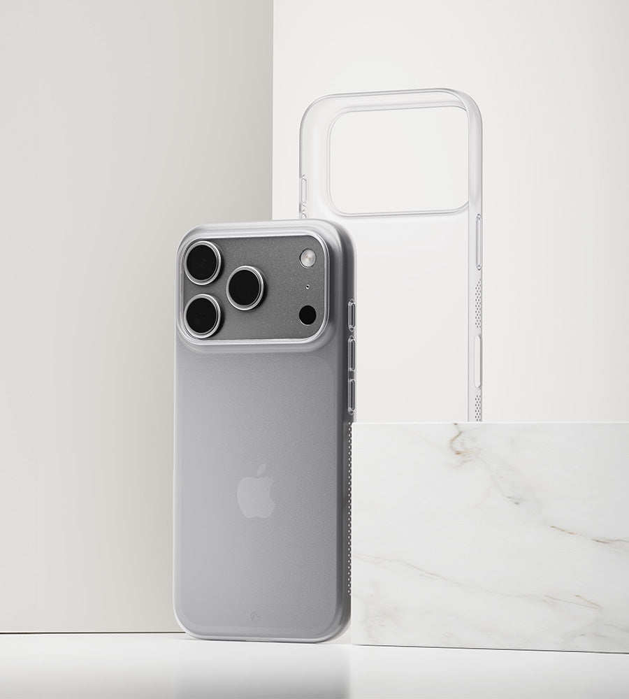 Caudabe Veil Ultra Thin Case iPhone 17 Pro Max 6.9 - Frost