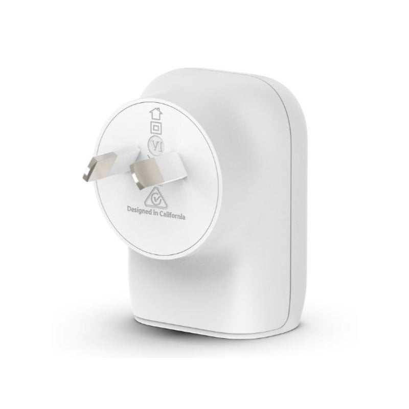 Belkin 37W Dual USB-C Wall Charger with PPS - White