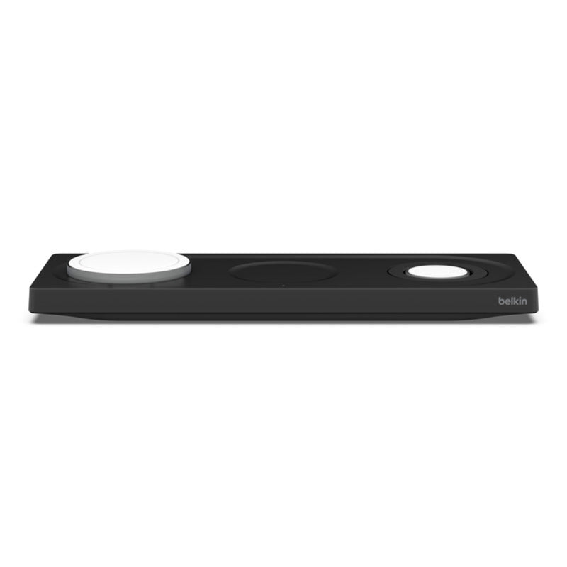 Belkin BoostCharge Pro 3-in-1 Wireless Charging Pad w/ MagSafe Charging 15W Black
