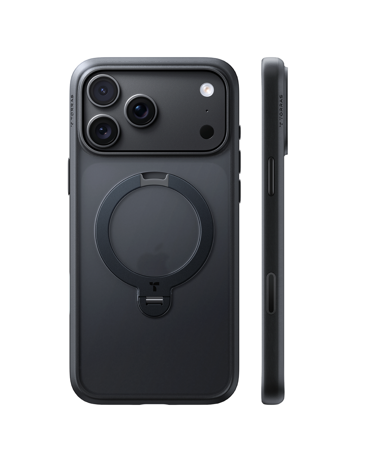 Ostand Q3 Spin MagSafe Case iPhone 18 Pro in Black/Black - Torras