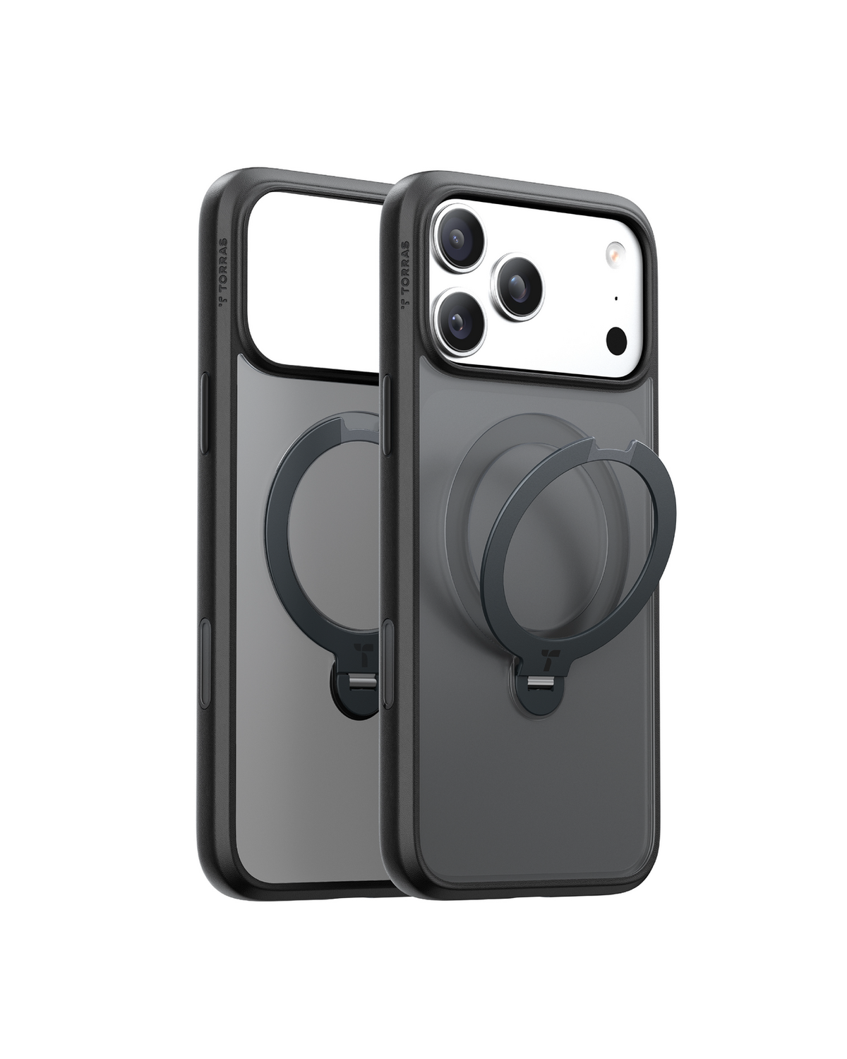 Ostand Q3 Spin MagSafe Case iPhone 18 Pro Max in Black/Black - Torras