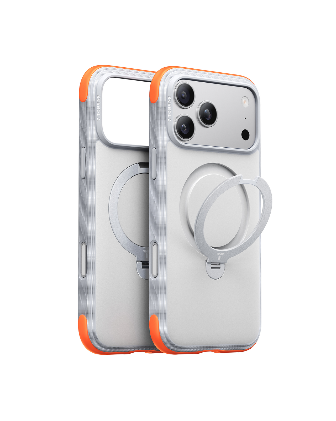 Ostand Q3 Rugg MagSafe Case iPhone 18 Pro Max in White - Torras