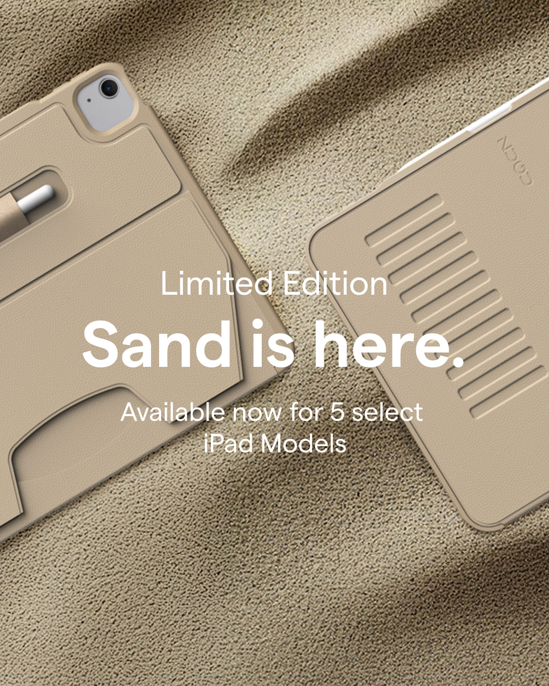 Zugu Case For iPad Pro 13 M4 7th Gen 2024 - Sand