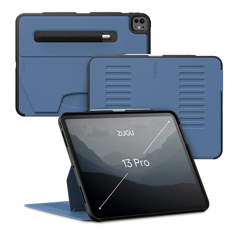 Zugu Case For iPad Pro 13 M4 / M5 - Slate Blue