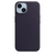 Apple Official Leather Case with MagSafe for iPhone 14 Standard - Midnight