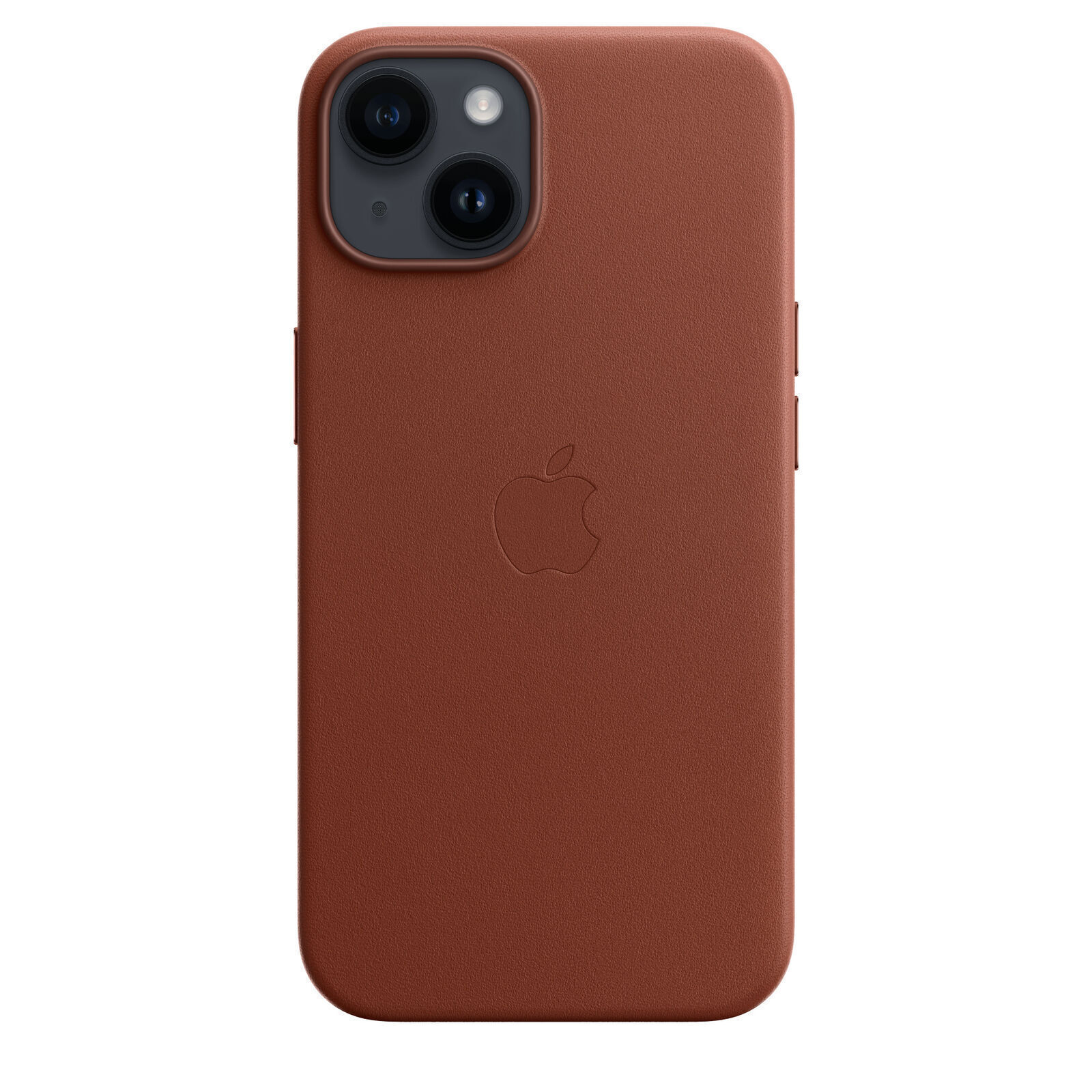 Apple Official Leather Case with MagSafe for iPhone 14 Standard - Umber