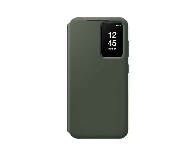 Samsung Official Smart View Wallet Case S23 Plus 6.6 inch - Khaki Green