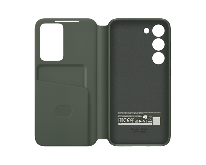 Samsung Official Smart View Wallet Case S23 Plus 6.6 inch - Khaki Green