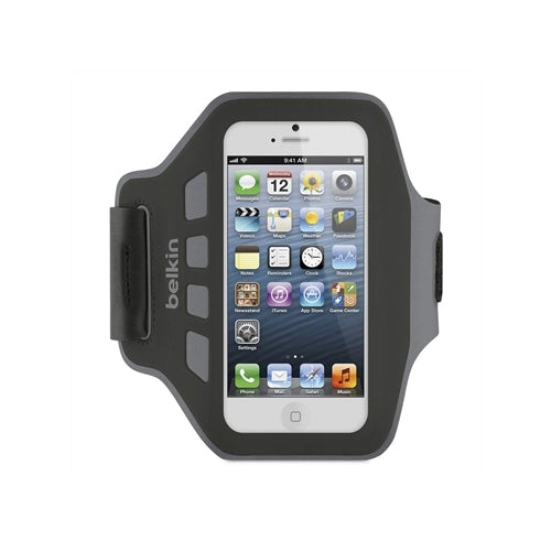Belkin iPhone 5 Easfit Armband Case Cover Skin Blacktop - F8W105QEC00 1