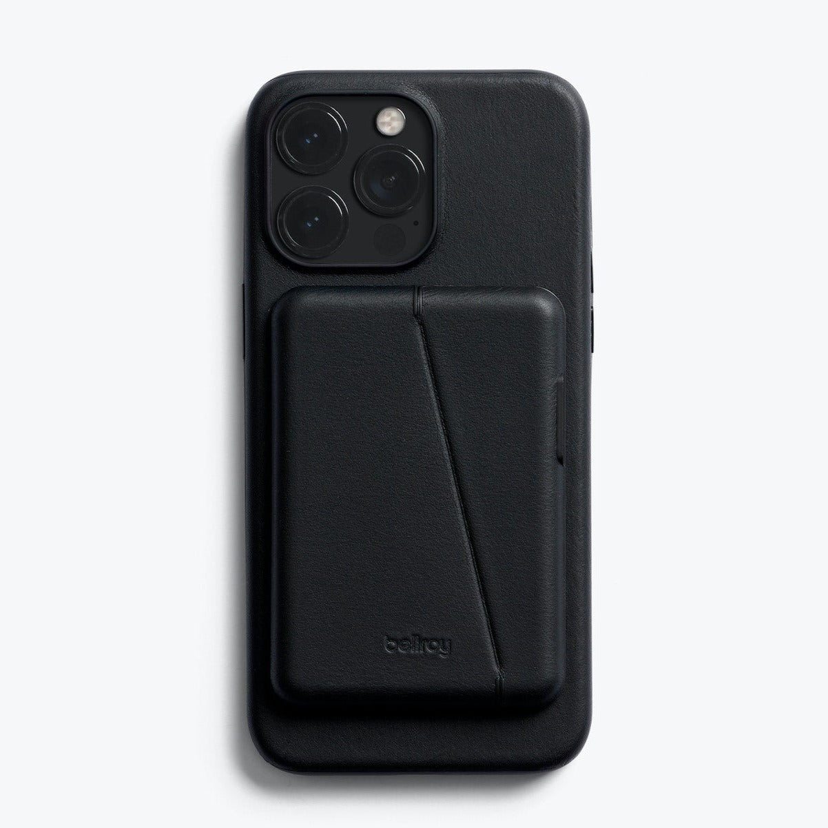 Bellroy Leather Mod Case & Wallet iPhone 15 Pro - Black