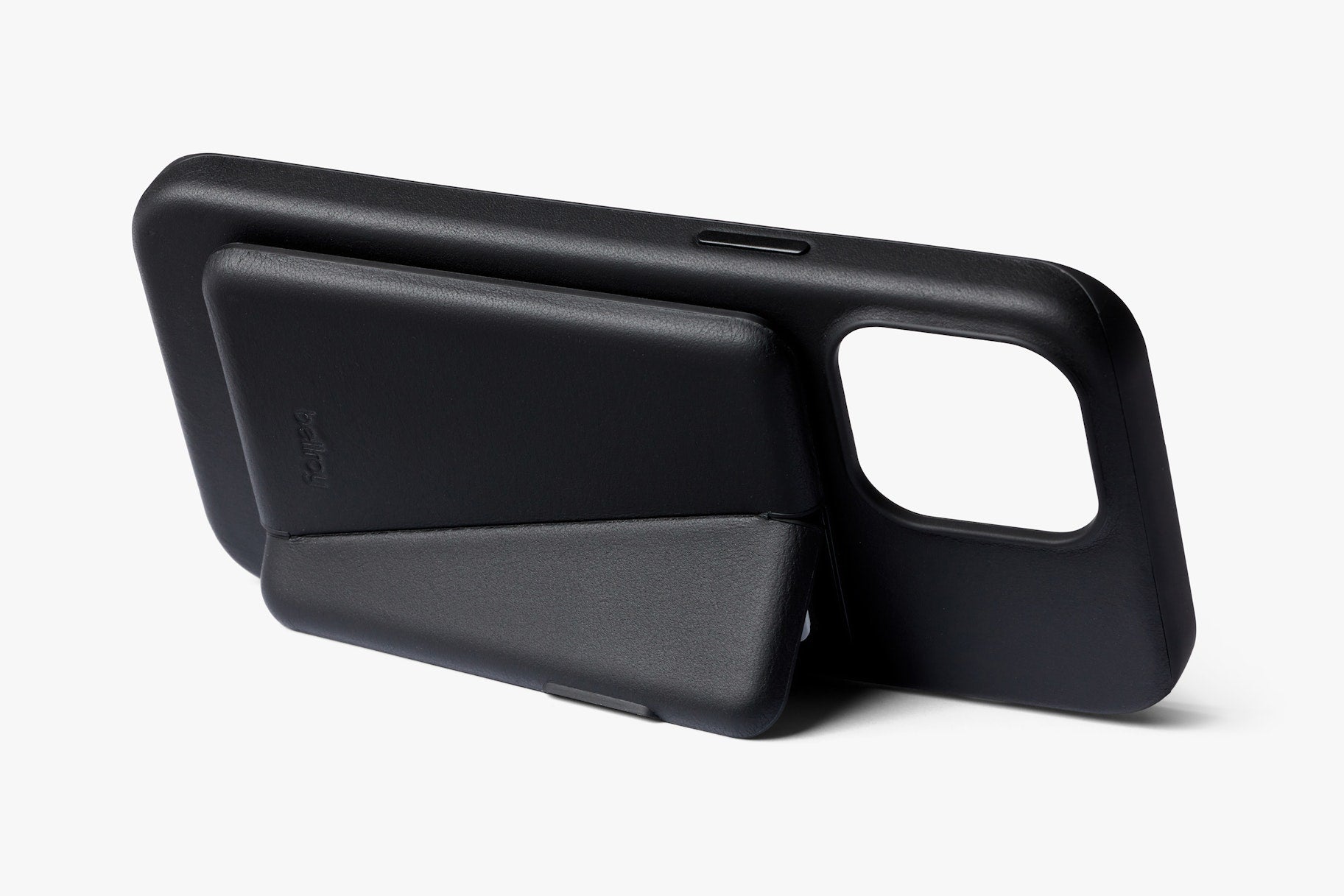 Bellroy Leather Mod Case & Wallet iPhone 15 Pro - Black