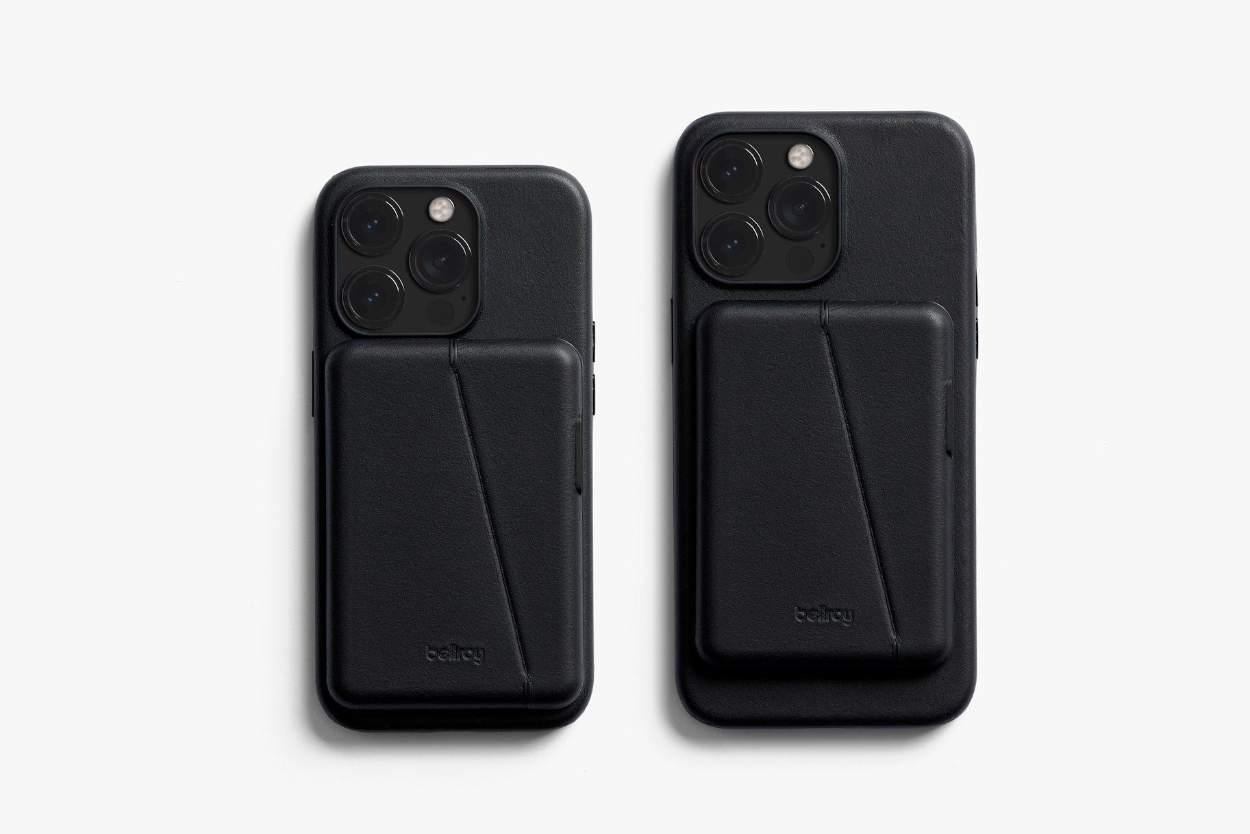 Bellroy Leather Mod Case & Wallet iPhone 15 Pro - Black