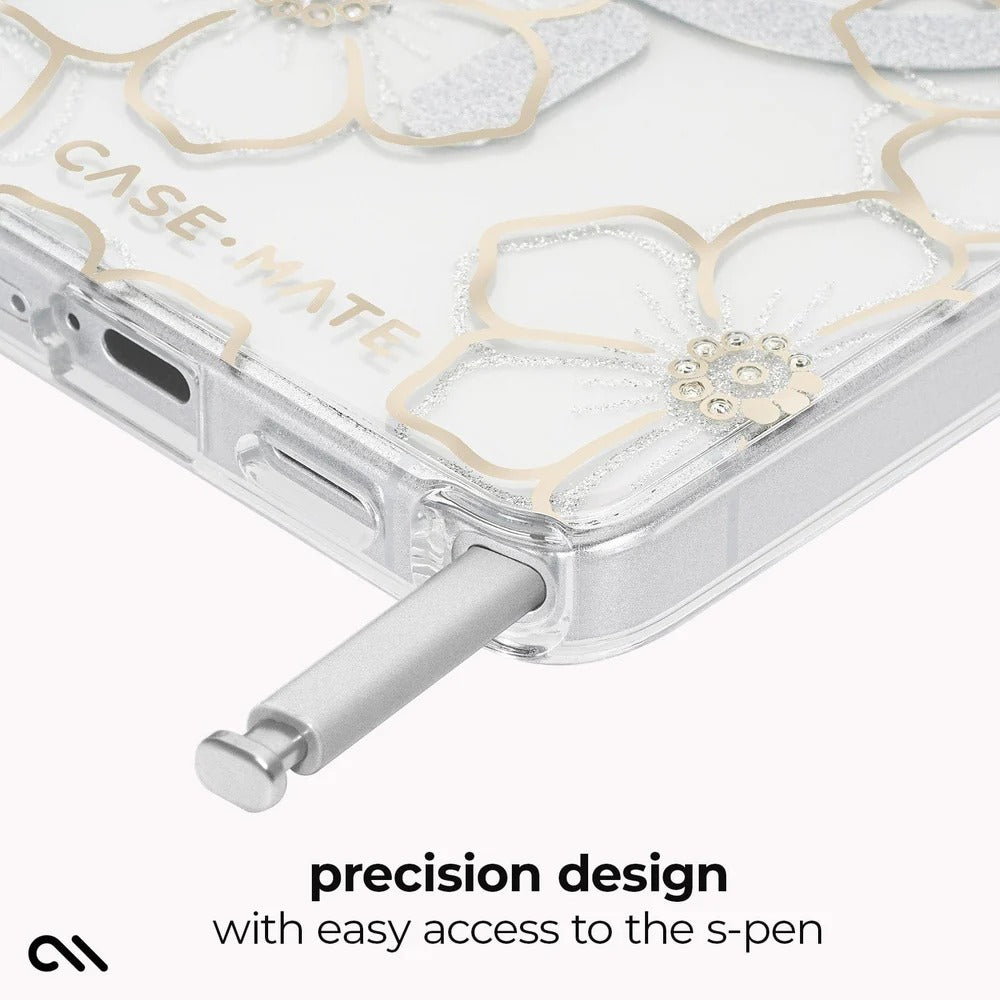 Case-Mate Floral Gem Magnet Case Samsung S26 Ultra - Clear