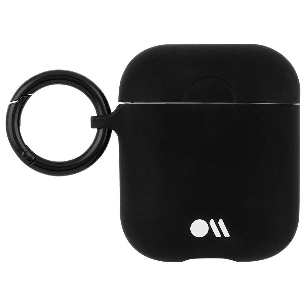 Case-Mate AirPods Case with Ring Clip & Neckstrap for AirPods 1st & 2nd Gen - Black