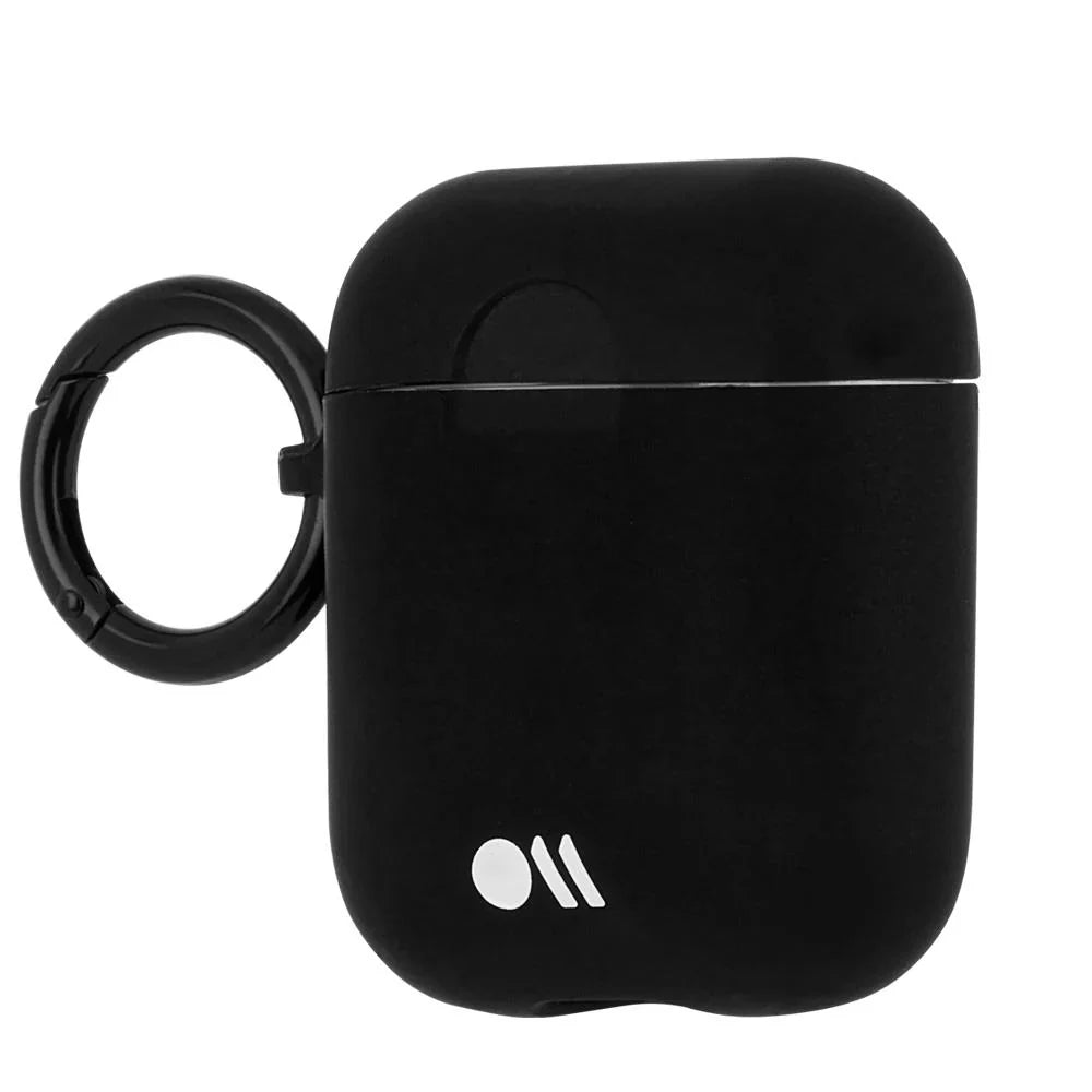 Case-Mate AirPods Case with Ring Clip & Neckstrap for AirPods 1st & 2nd Gen - Black