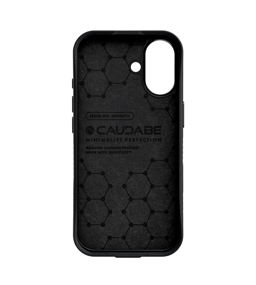 Caudabe Paragon Case MagSafe iPhone 17 standard - Midnight Black