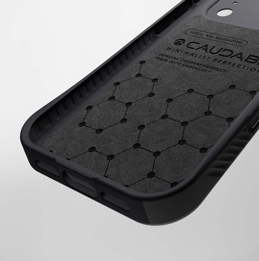 Caudabe Paragon Case MagSafe iPhone 17 standard - Midnight Black