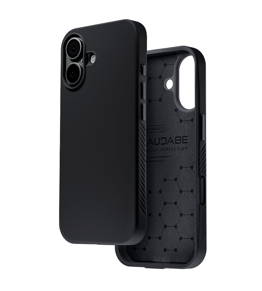 Caudabe Paragon Case MagSafe iPhone 17 standard - Midnight Black