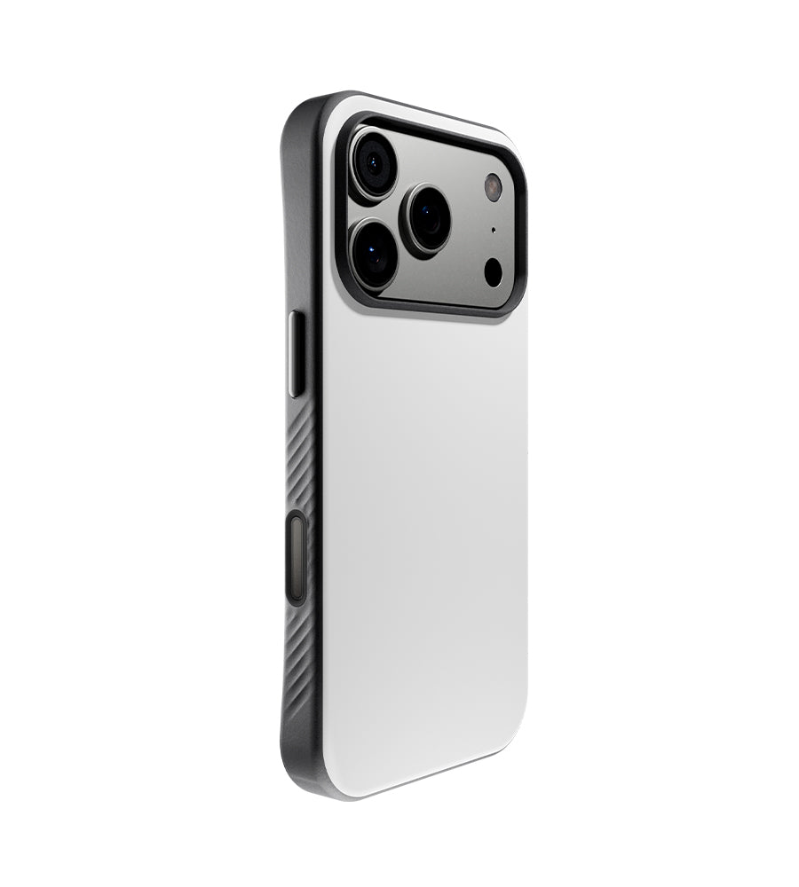 Caudabe Paragon OPEN Case MagSafe iPhone 17 Pro 6.3 - Moonstone White