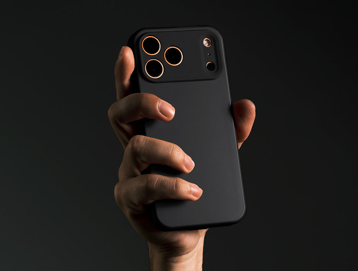 Caudabe Paragon PRECISE Case MagSafe iPhone 17 Pro 6.3 - Midnight Black