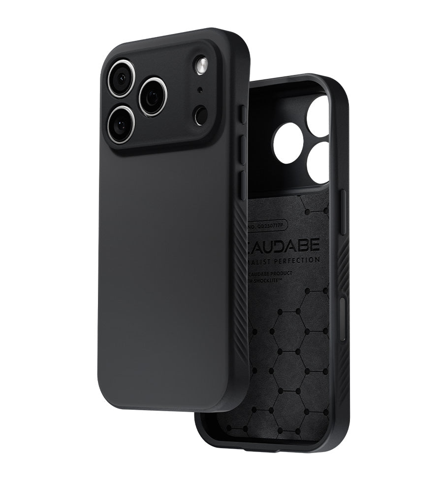 Caudabe Paragon PRECISE Case MagSafe iPhone 17 Pro 6.3 - Midnight Black