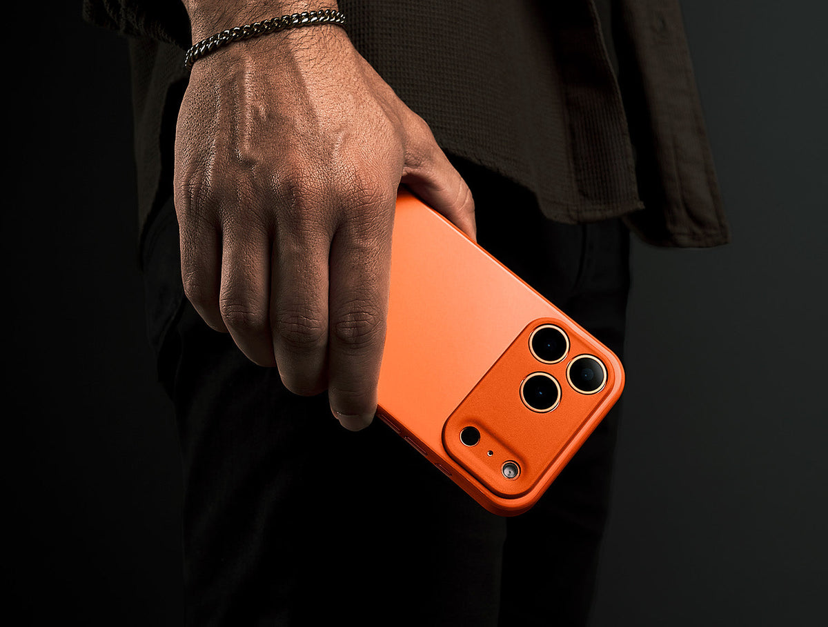 Caudabe Paragon PRECISE Case MagSafe iPhone 17 Pro 6.3 - Ember Orange