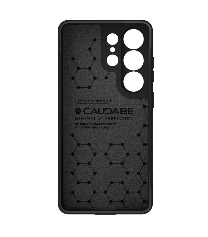 Caudabe Paragon Case with Magnets for Samsung Galaxy S26 Ultra - Midnight - Mac Addict
