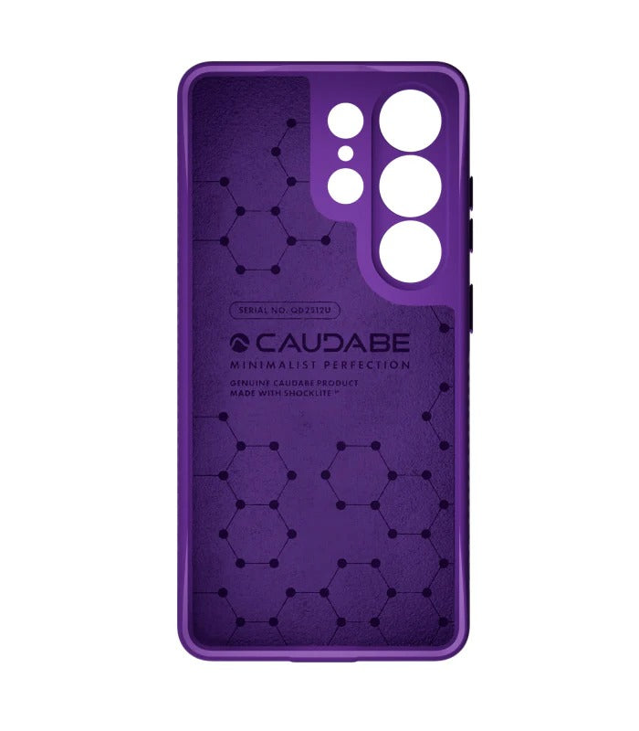 Caudabe Paragon Case with Magnets for Samsung Galaxy S26 Ultra - Ultraviolet - Mac Addict