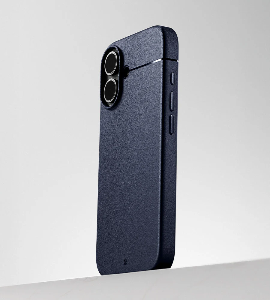 Caudabe Sheath Case MagSafe iPhone 17 standard - Blue