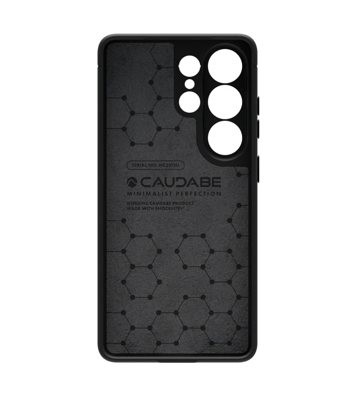 Caudabe Sheath Case with Magnet for Samsung Galaxy S26 Ultra - Black - Mac Addict