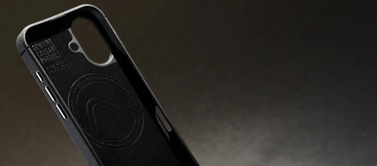 Caudabe Sheath Slim Protective Case MagSafe iPhone 16 Plus 6.7 - Black