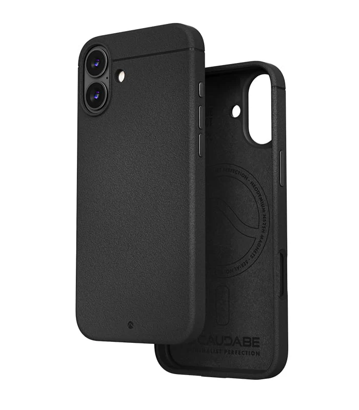 Caudabe Sheath Slim Protective Case MagSafe iPhone 16 Plus 6.7 - Black