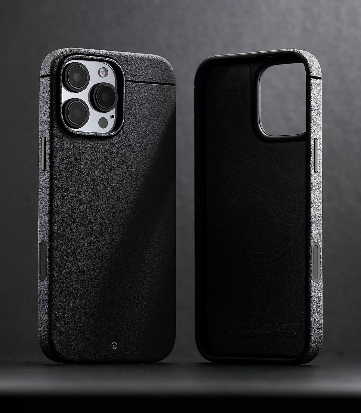 Caudabe Sheath Case MagSafe iPhone 16 Pro Max Camera Control - Black - Mac Addict